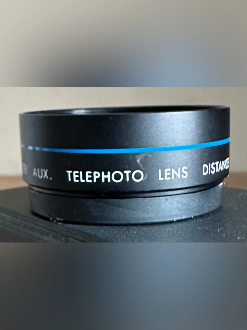 KOEI Aux Telephoto/Wide Angle 2.5mm/2m Distance to Object Camera Lens Japan